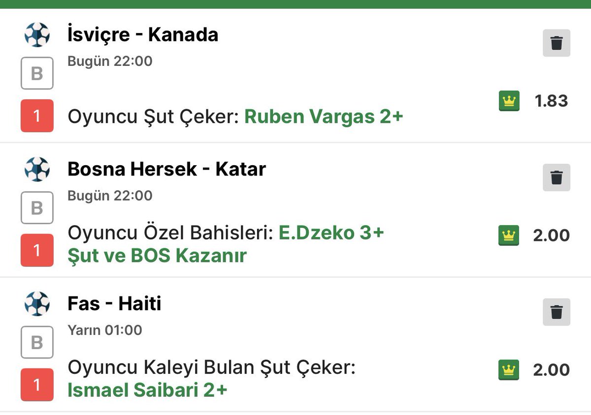tipverse23's tweet photo. -Vargası @AnalyticsOd çok tutuyor.
-Dzeko bir ülkenin umudu olarak benim duygusal tercihim.
-Saibari de bu orandan mutlaka denenir. 

İçinize sinenleri tekli de deneyin, bol şans.

 https://t.co/9xrKhIpuuW https://t.co/Up7Vx2eU0E