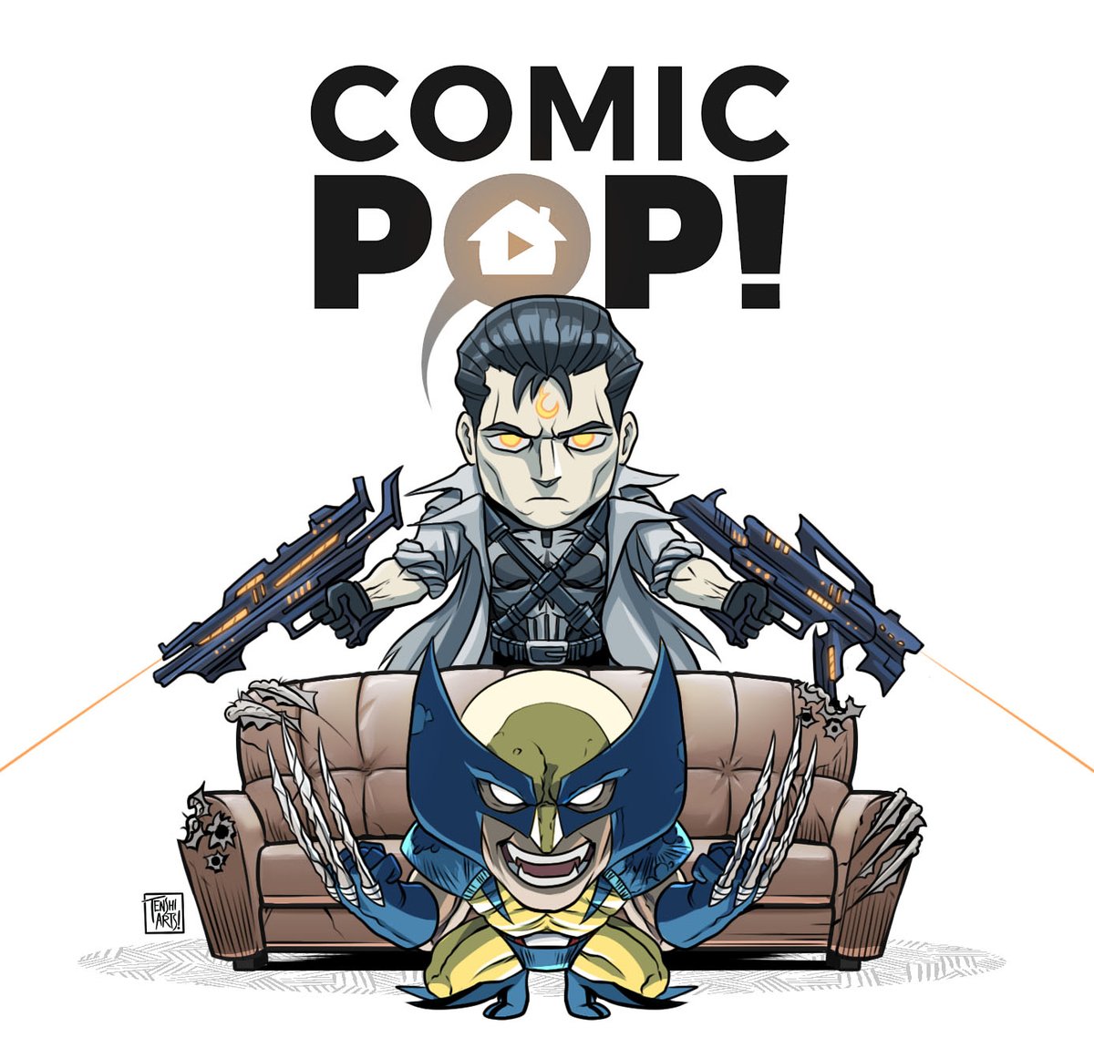 TenshiArtsGt's tweet photo. 25/52 Darkness imprisoning me!!!!
Have you got the edge for this week's #BackIssues?!
@SalSaysWhat concludes the Angel Punisher Storyline... Finally XD

Wolverine/Punisher: Revelations! only at comic pop!!!! https://t.co/AvXgJ6M7IP