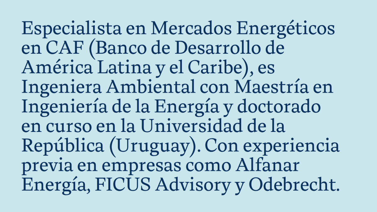 PARLASUR's tweet photo. #Revista45🎙️ Entrevista con la Ingeniera Luisa Rivas, Especialista en Mercados Energéticos en @AgendaCAF, quien ofrece un panorama sobre la transición energética con una minería sostenible en el MERCOSUR.

📖 Lea la entrevista completa.
 https://t.co/7UE59gVLqr https://t.co/XUUlxsRqme