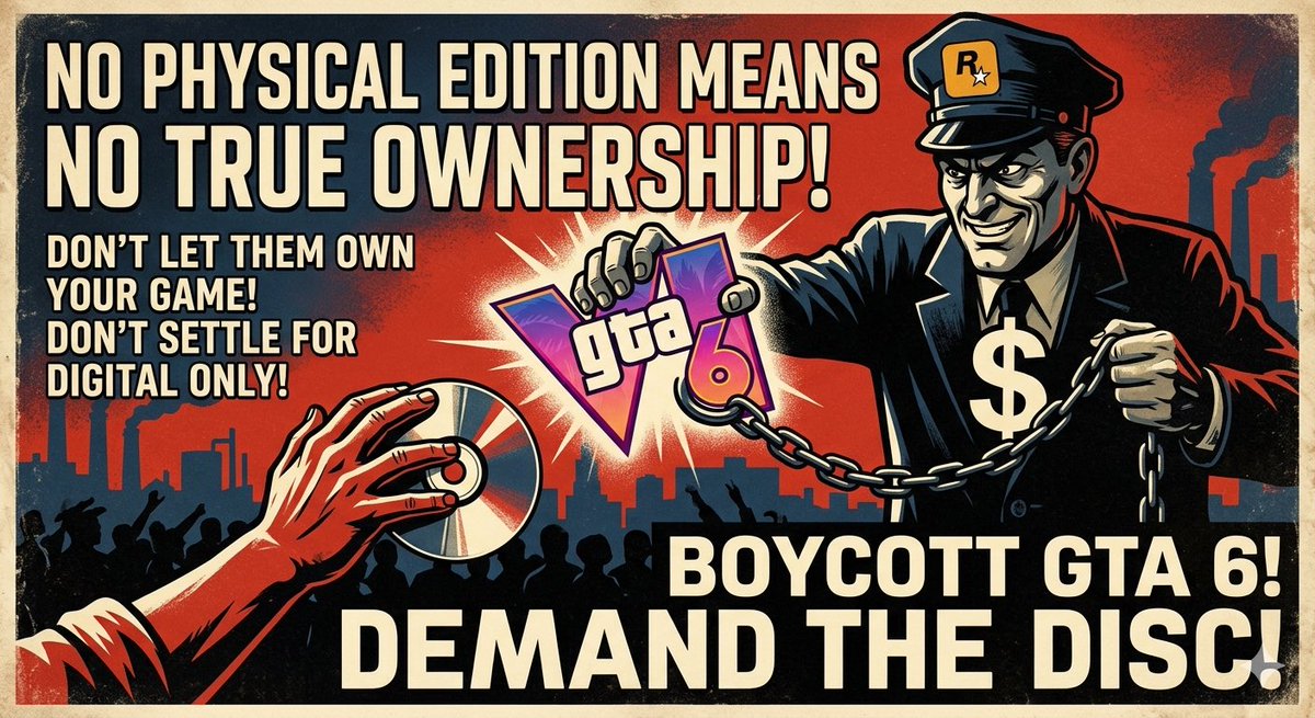 imepic2017's tweet photo. @GTAVI_Countdown #DemandtheDisc https://t.co/9NurTVKyPM