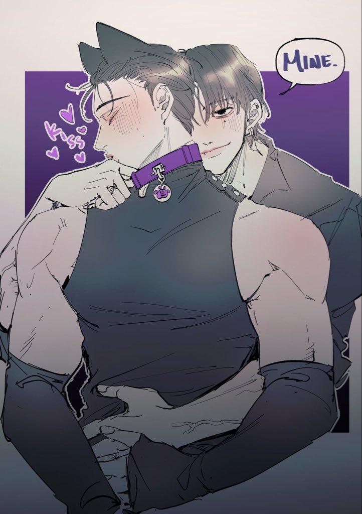 x321k123's tweet photo. 🐱❤️🦊再揭，memo一下之後想畫的AU https://t.co/BO9sb4YJxf