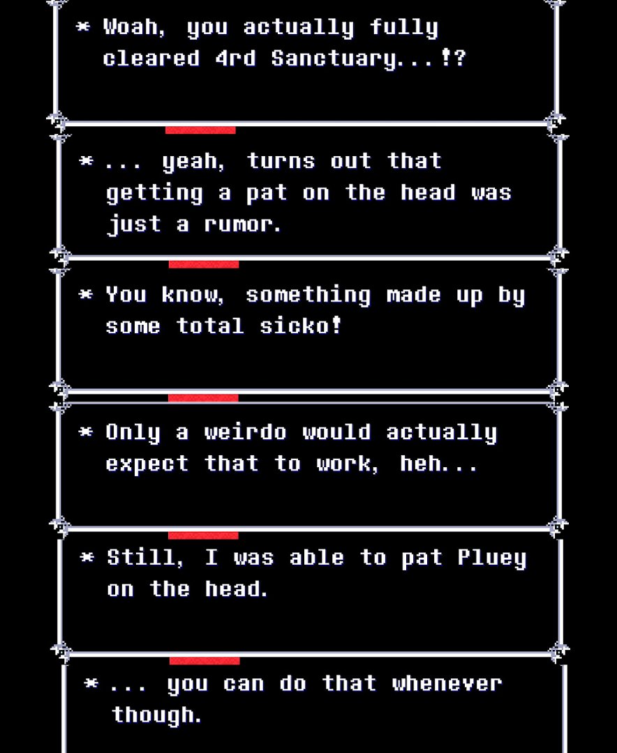 vinhlll's tweet photo. small #DELTARNESPOILERS SPOILERS !!!

i hope weird route includes his death in all glory gore for two hours straight  BECAUSE I DID THIS KNOWING HES FULL OF SHIT FOR TWO HOURS STRAIGHT https://t.co/r7AsyyY10R