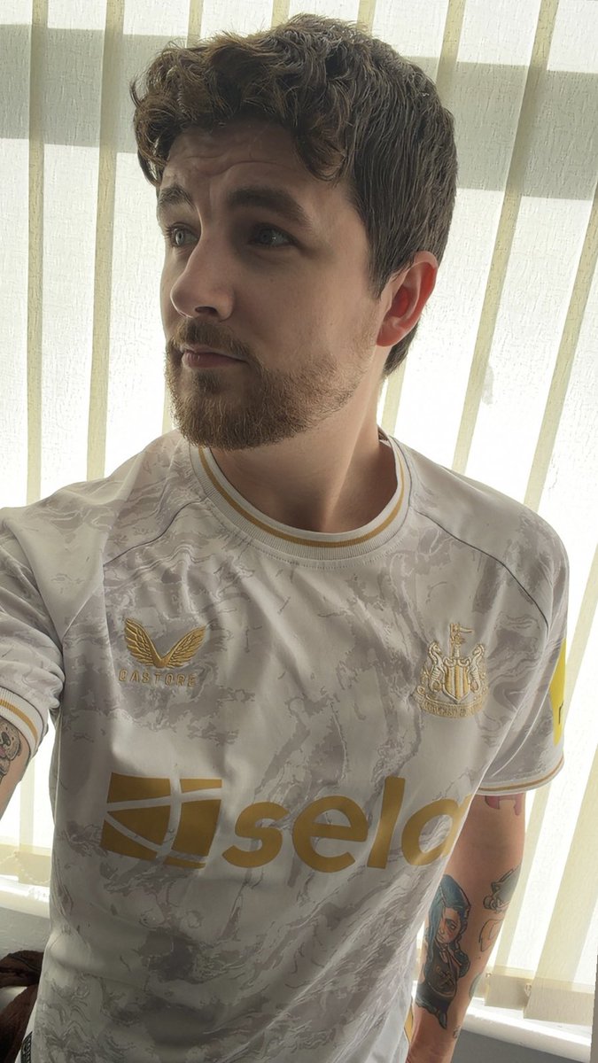 DanJDurkin's tweet photo. ⚪️2023/24 Unreleased Prototype 4th Shirt ⚪️ #NUFC https://t.co/HNdqPXdg52
