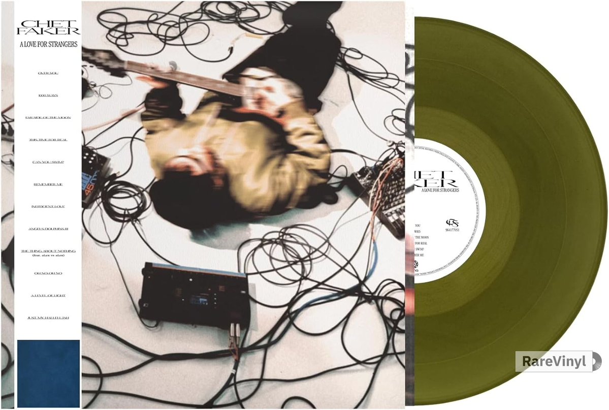 RareVinyl_Com's tweet photo. New In - Chet Faker A Love For Strangers - Forest Green Vinyl - Sealed UK Vinyl LP #vinyl #rarevinyl https://t.co/O5mfkdfLxg