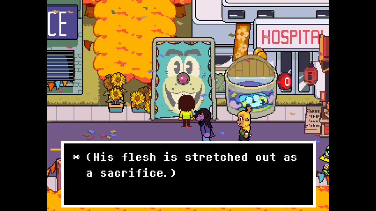 dingle (MUTE DELTARUNE FOR SPOILERS) tweet media