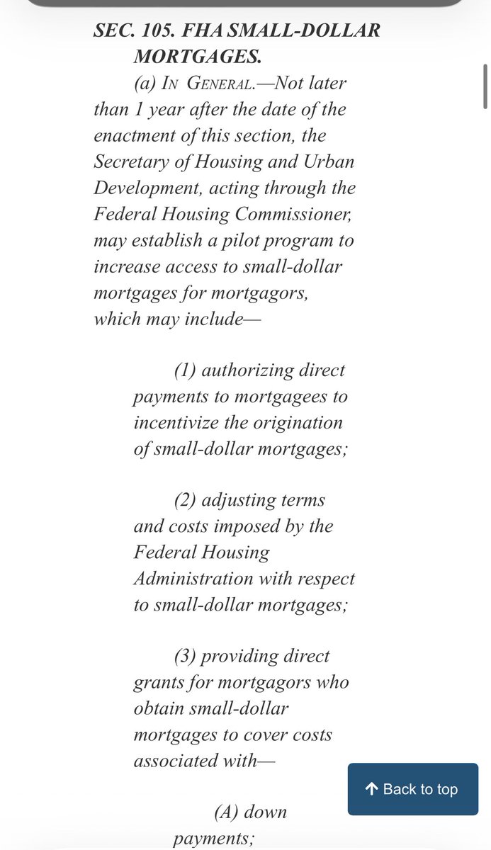 Oilfield_Rando's tweet photo. Text from the bipartisan housing bill. 

What could go wrong! https://t.co/zzJGv6sP6X