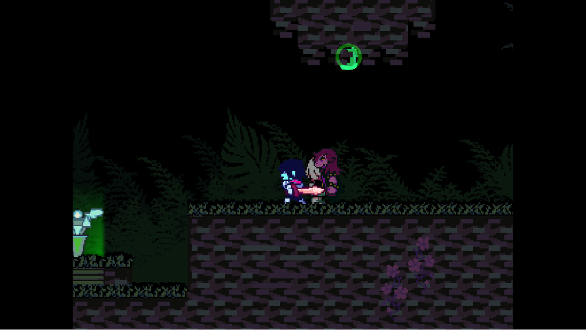 creamcherriee's tweet photo. // Deltarune spoilers

HOW TF DO I GET OUTTA HERE PLS HELP #deltarune
#chapter5  #hints https://t.co/FQ0y8vusnc