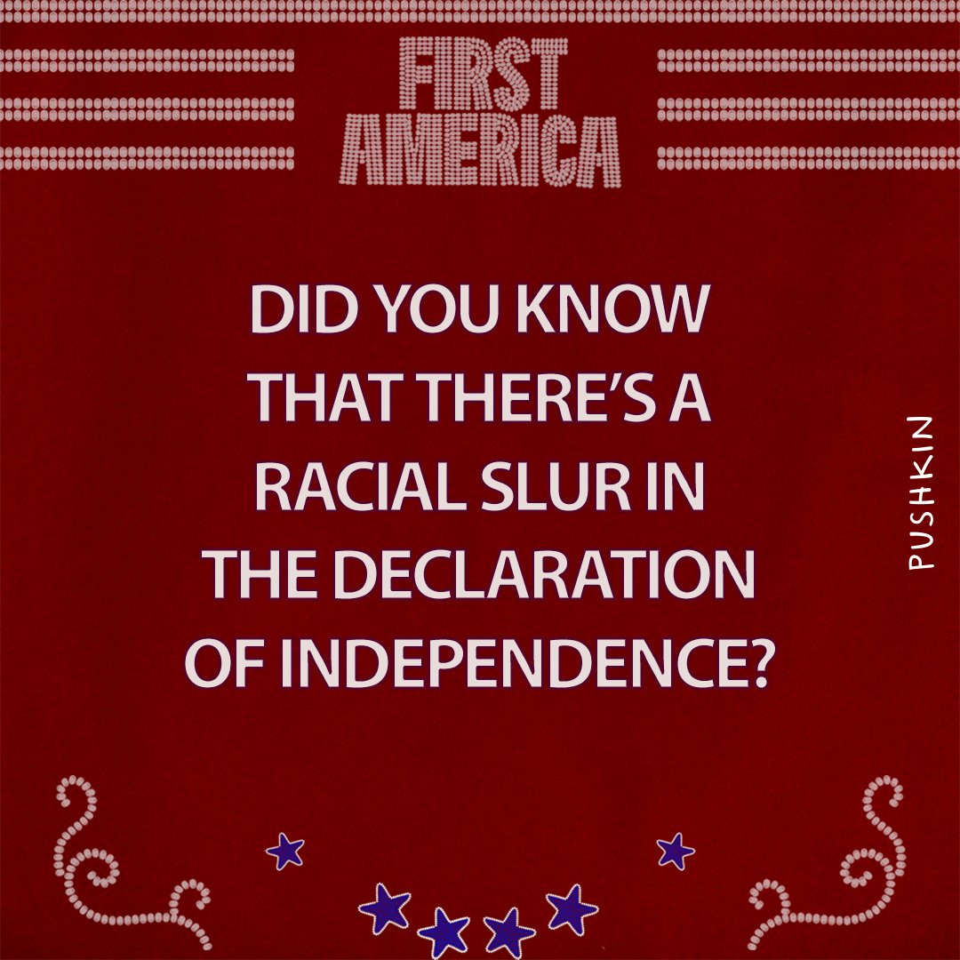 rebeccanagle's tweet photo. We’ve been told the Revolution was fought over taxation and representation. But according to our founders, in their own words, what they were most angry about was Native Americans. How did we all miss this? https://t.co/HZ7wdBhZ9n