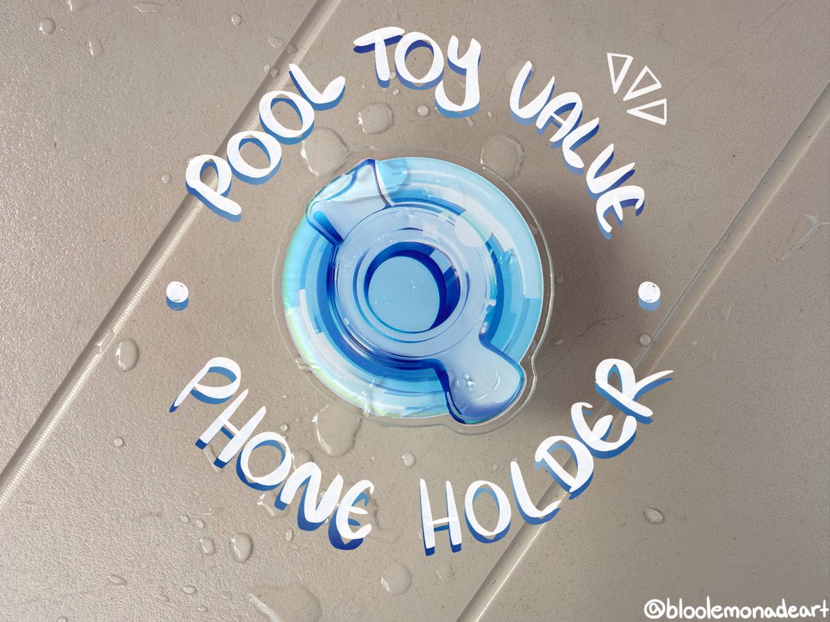 BlooLemonadeArt's tweet photo. The Pool Toy Valve Phone Holders are HERE!! Order yours here >>

https://t.co/fP4lC5xEMB

Thank you for all the support with this design, I’m so excited for it to be real!!💙🩵
______________________________
#furry #squeakysaturday #pooltoy #furrypooltoy #pooltoys #pooltoyart https://t.co/0nnW8ehSGg