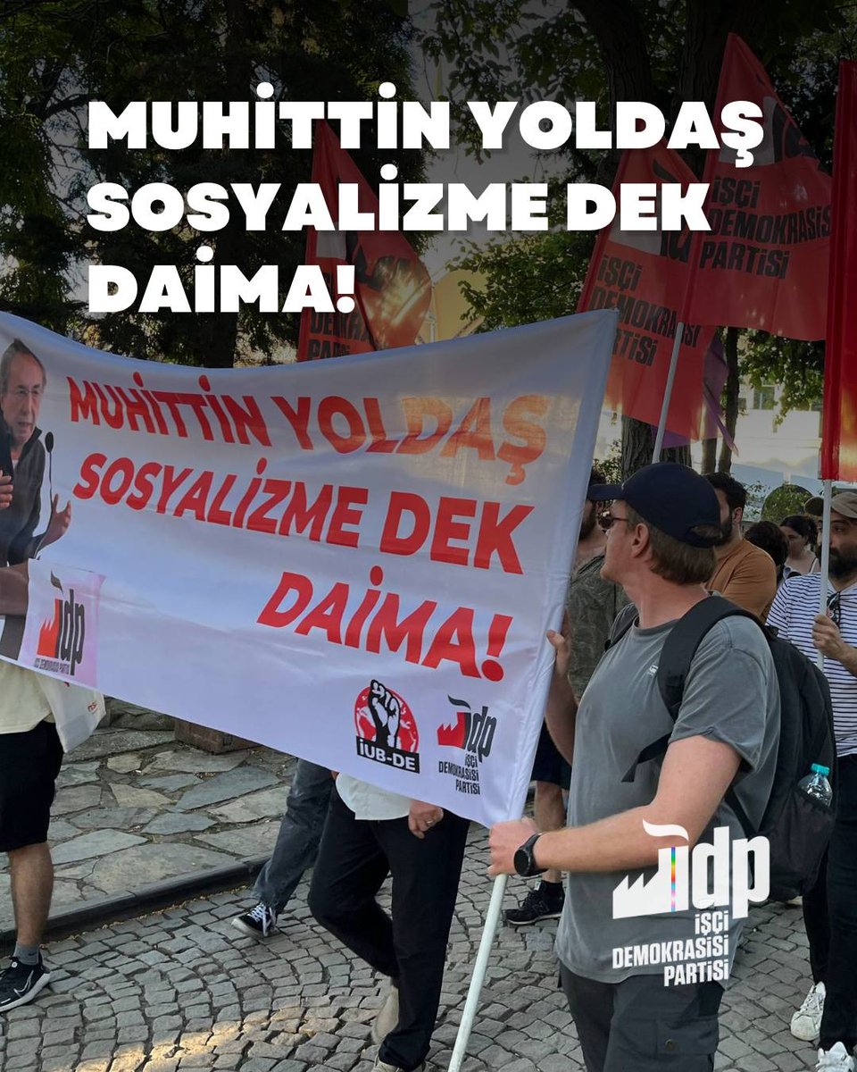 idpgenelmerkezi's tweet photo. Türkiye Troçkizminin kurucu önderlerinden; Türkiye’de Morenist akımın, İşçi Cephesi’nin ve İşçi Demokrasisi Partisi’nin kurucularından yoldaşımız Muhittin Karkın’ı vefatının 3. yıldönümünde mezarı başında andık.

Muhittin yoldaş; sosyalizme dek daima! https://t.co/kc6ra90ecL