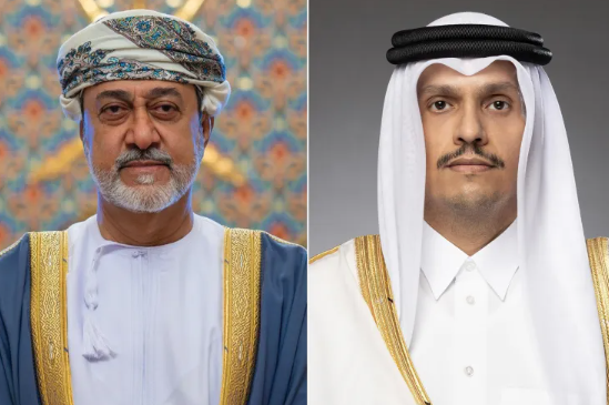 قطر وسلطنة عمان تؤكدان ضرورة ضمان حرية الملاحة في مضيق هرمز 