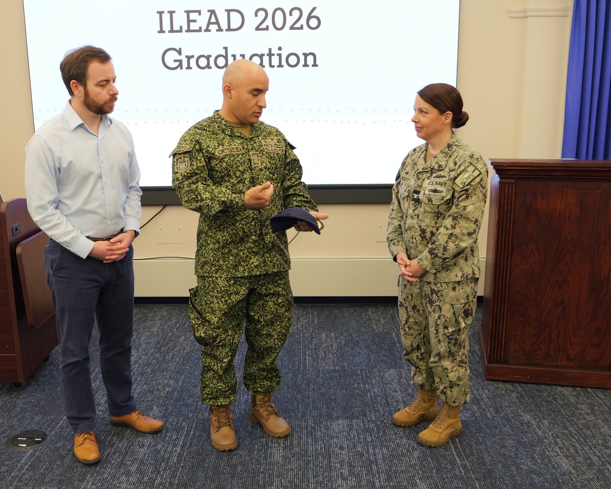 NSCSofficial's tweet photo. Bravo Zulu to ILEAD Class 2026! Over seven weeks, four international officers strengthened their knowledge of U.S. Navy logistics, built professional connections, and advanced the partnerships that support global maritime operations. #ILEAD #GlobalPartners https://t.co/rNKFHzE7Su