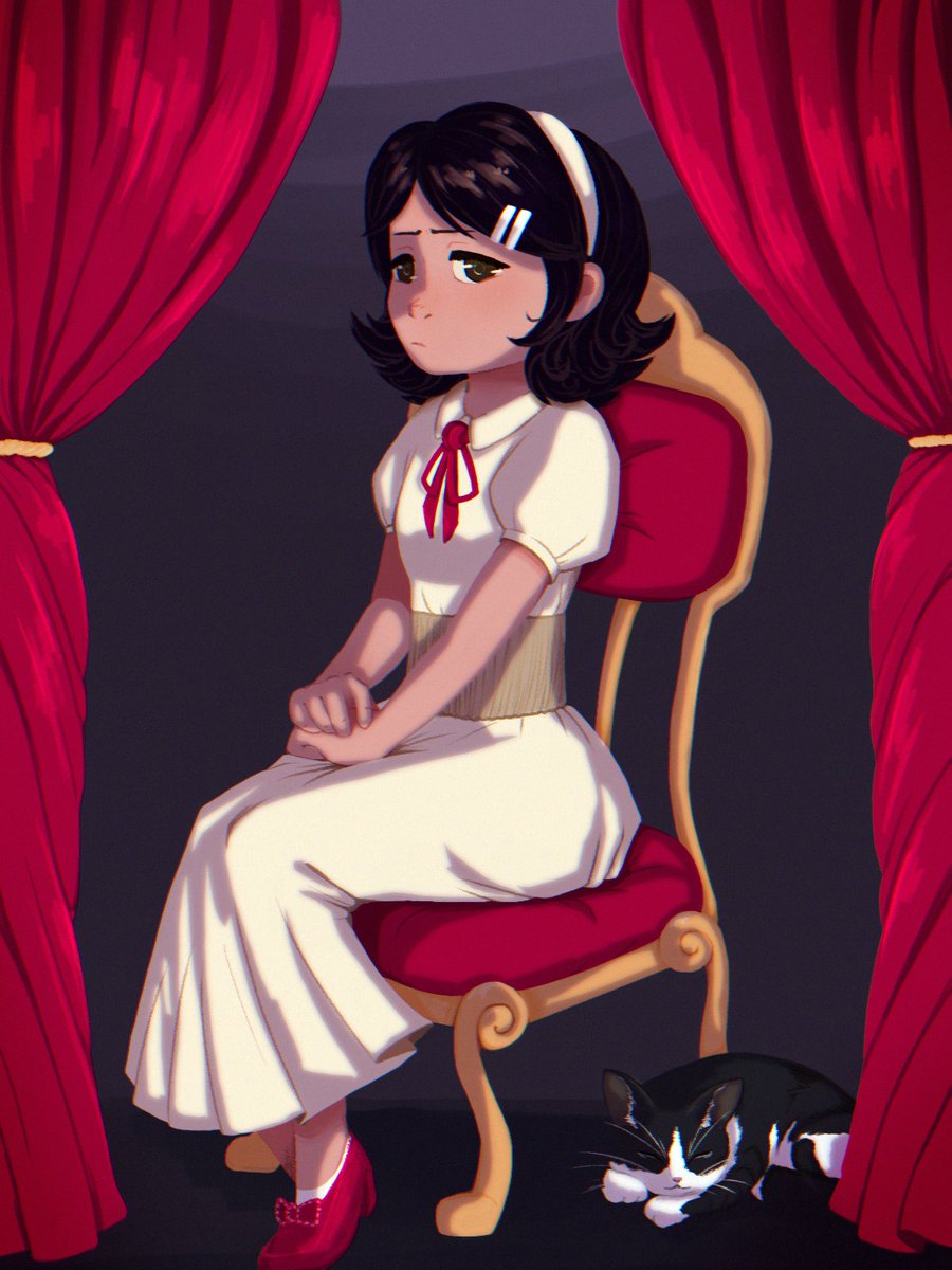 berry_blk's tweet photo. ~ Daughter of the mayor of Byesridge ~  

One of the few drawings I did for Rise of Evil. It's a love letter to  all the older 3D survival horror games so please check it out! https://t.co/plTCrfPBCd