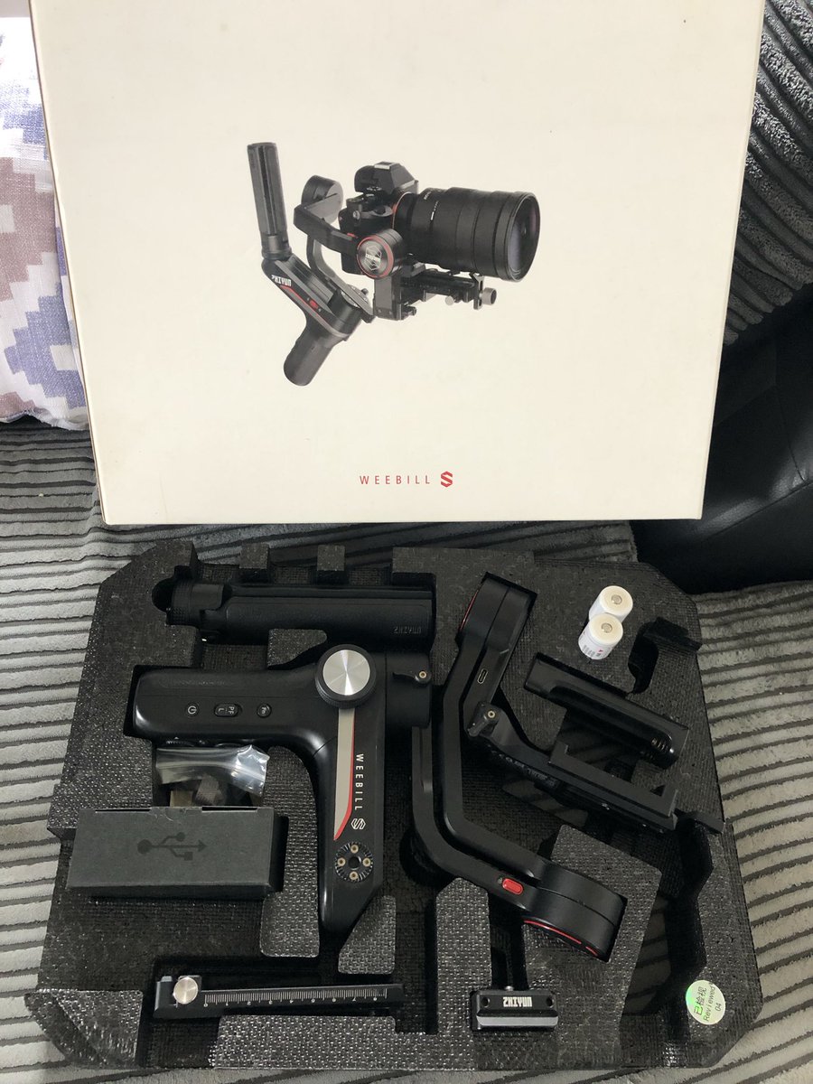Kwesiblack_'s tweet photo. Slightly Used Zyhiun Weebill S Gimbal:- 2800gh

Negotiable.. https://t.co/Oq3j2Hper7
