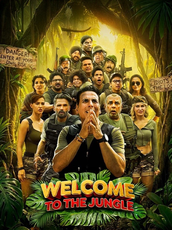 HimeshMankad's tweet photo. It's #WelcomeToTheJungle day!

Here's hoping the film delivers the same laugh-a-riot experience as many comedies of #AkshayKumar from the 2000s, and emerges a success at the box-office.

Passing on the best wishes to #AkshayKumar, #SunielShetty, #PareshRawal, #ArshadWarsi, #FirozNadiadwala, #AhmedKhan and the entire gang of #WelcomeToTheJungle for the grand release. 

The advances are now open. Leave your brain at home, visit the cinema halls, buy the tickets, grab some pop-corn, as the cast is ready to #Welcome you on a twisted ride of entertainment - In cinema near you, and far far away from you!