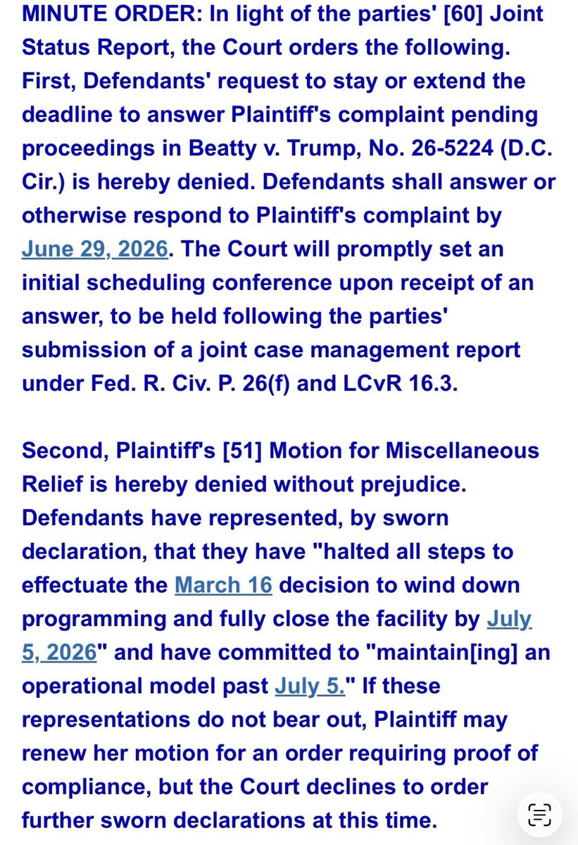NormEisen's tweet photo. BREAKING: Trump's latest request for a stay DENIED

Now we will be able to move to discovery &amp; get to the bottom of his corrupt, failed attempt to seize this national treasure

The court also put admin on a timeline regarding the tarp…they will need to explain themselves https://t.co/MAmNyRDfTs