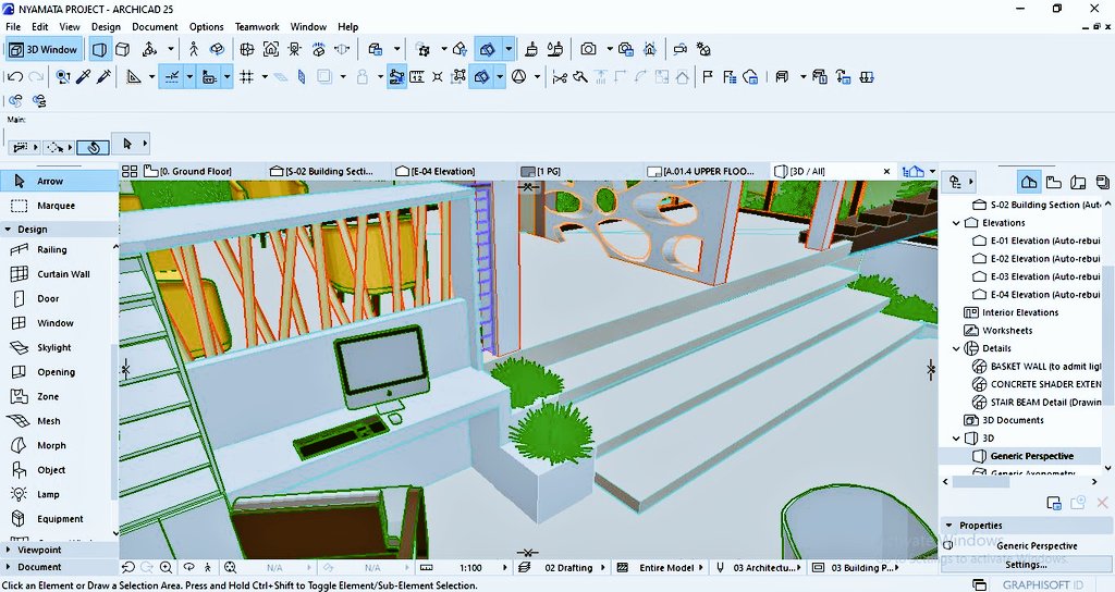 Eng_BIKINA_JP's tweet photo. Live from the model:
Interior BIM development in progress at Bikina Engineering Labs.
Precision detailing. Smart layouts. Data-driven design.
This is how we prepare buildings for the digital twin era.
#BIM #AEC #DigitalTwin #Engineering #BELabs https://t.co/TKRIrTteI4