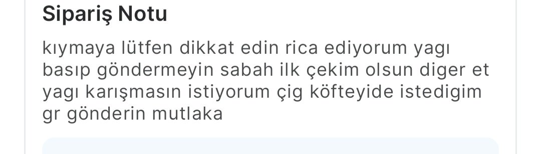 ipekqueen39's tweet photo. @tuketicideney Artık hem siparişnotuna hemde aldıgım ürünün altındakinot ekle kısmına not ekliyorum uyarı yazmayınca bozuk yaglı ne varsa gönderiyorlar bunlarıyazınca görmemezliktende gelemiyorlar kim olurda olsun parasıylahizmet veriyorlar bedava degil aptal gibi hareket etmicekler uyarı yazın https://t.co/VwfQEVHHXl