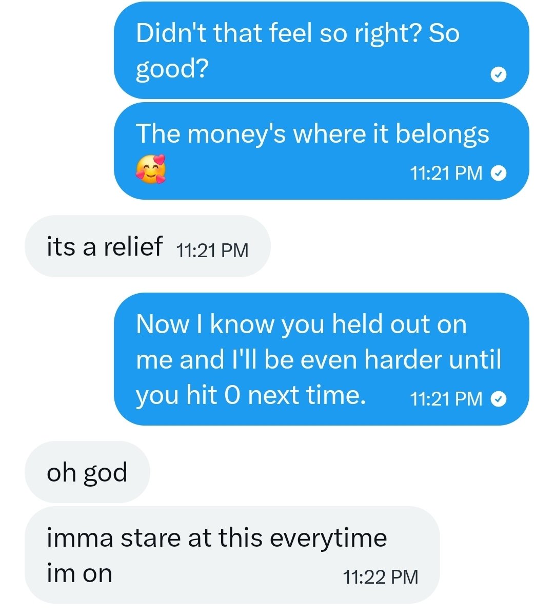 FindomGoons's tweet photo. Your life:
Miserable 🖕
Lonely 😔
Disgusting 🤢 

My life:
✨S I M P F U N D E D✨
And only getting better 🤤

Keep pumping a greedy megalomaniac's ego. It won't stop here. It never will 🤑 https://t.co/wy3BgfU83H