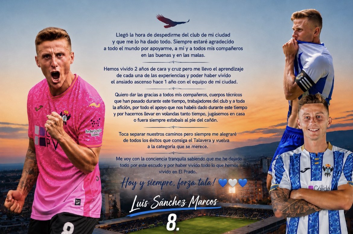luis_sm6's tweet photo. Gracias de corazón!💙🤍💙 @CFTalavera https://t.co/pBPP3Ahnsi