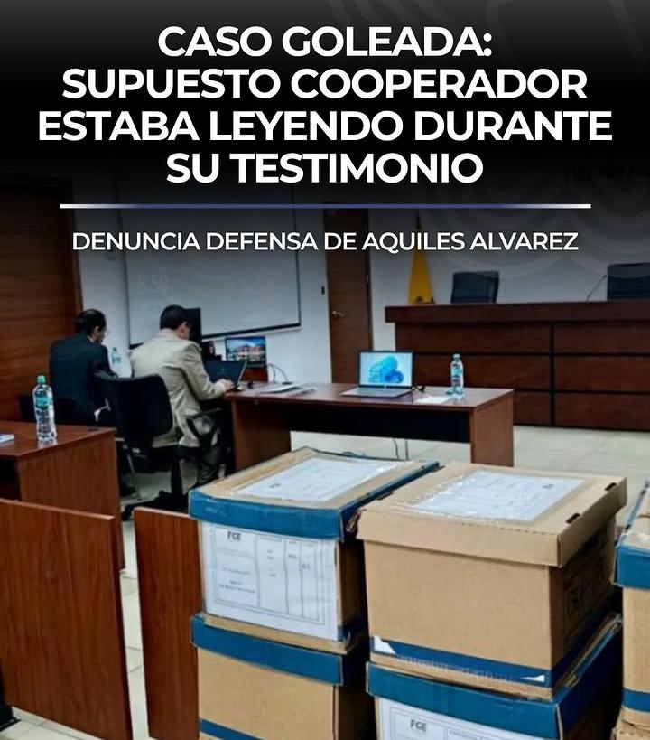 FunerariaAlach's tweet photo. Esteban Torres, asambleísta de ADN y primer vicepresidente de la Asamblea Nacional, defiende a Roberto Luque e Inés Manzano afirmando que "SER NOMBRADO NO SIGNIFICA UNA PRUEBA MATERIAL" respecto de los hechos que involucran a Luque por haber participado en las negociaciones del caso Progen, y a Manzano por haber seguido pagando pese a los evidentes incumplimientos de dicha empresa.

Sin embargo, la Fiscalía, manejada por el Gobierno, sí permitió que su “testigo estrella” leyera un guion en el que únicamente mencionaba al alcalde Aquiles Álvarez, sin presentar pruebas materiales que respaldaran sus afirmaciones. Aún así, varios asambleístas de ADN y funcionarios del Gobierno salieron a dar por cierto ese testimonio.

AHÍ ES DONDE SE EVIDENCIA LA DOBLE MORAL.
