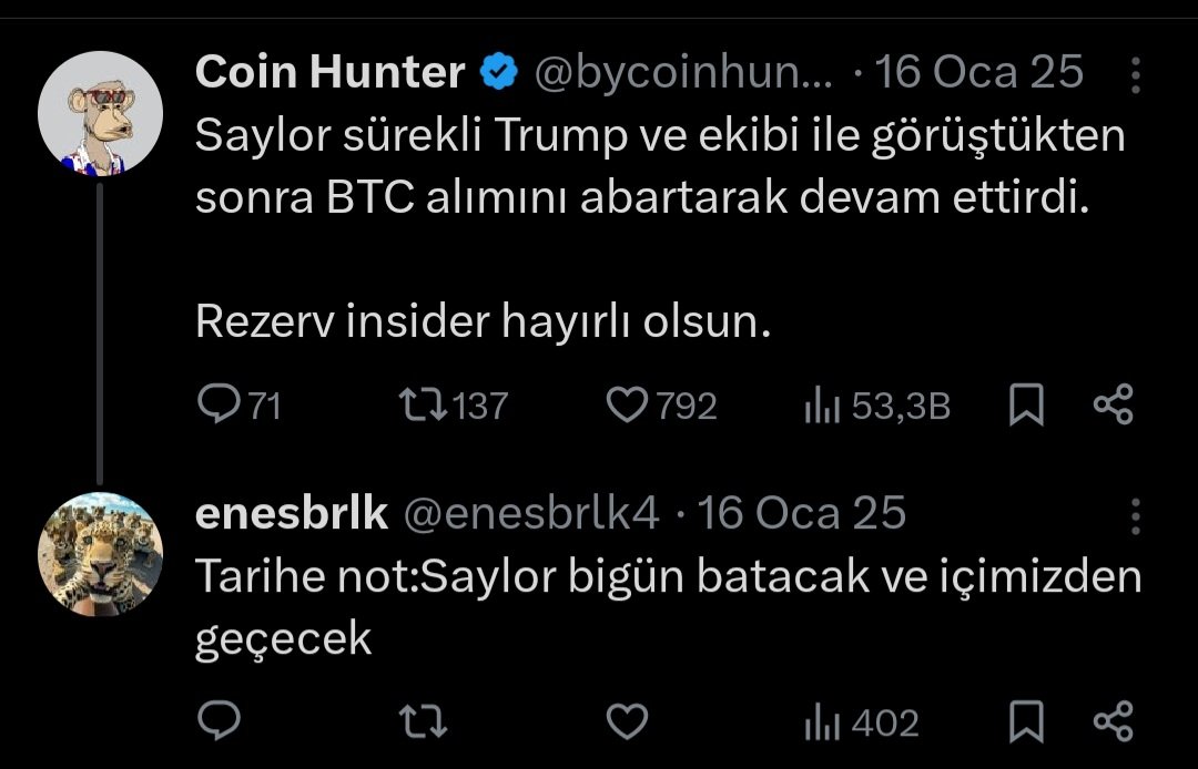 enesbrlk4's tweet photo. @coinmuhendisi Gelişmeler gelişmeden söylemek lazım. Şimdi herkes prof oldu yok şöyle olacak böyle olacak https://t.co/jcjtoT0Yi8