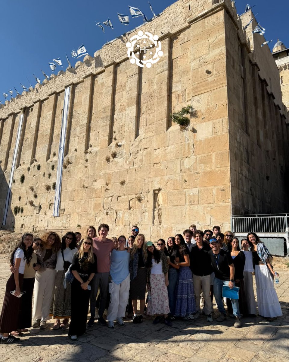 Hasbarafellows's tweet photo. What an incredible day our fellows have had this Wednesday! 💪🌟💙

Starting off by departing to the Herodian National park, the fellows got to tour Desert fortresses and the palace and burial site of King Herod. Later in the afternoon, the group visited Maharat HaMachpela, the cave of the Patriarch and Matriarchs before heading back to Jerusalem for the night. 🌙

While our trip is wrapping up, we still have so much left to look forward to for the rest of the week. More to come, so stay tuned! ‼️👀