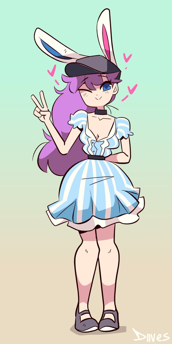 DiivesArt's tweet photo. I'm fan of @CottontailVA casual outfit https://t.co/HcPVFmZRFQ