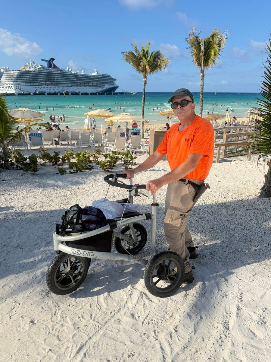 Trionic_Veloped's tweet photo. Happy Hump Day!
#trionic #walker #rollator #outdoor #adventure #travel #giftidea #disability #accessibility #summer #ms #parkinsons #exploring #camping #ataxia #beach #trails #HappyHumpDay #walking #BTC #active #PhysicalTherapy #WednesdayMotivation #wednesdaythought #spring #walk https://t.co/iE4ZeQxfKT