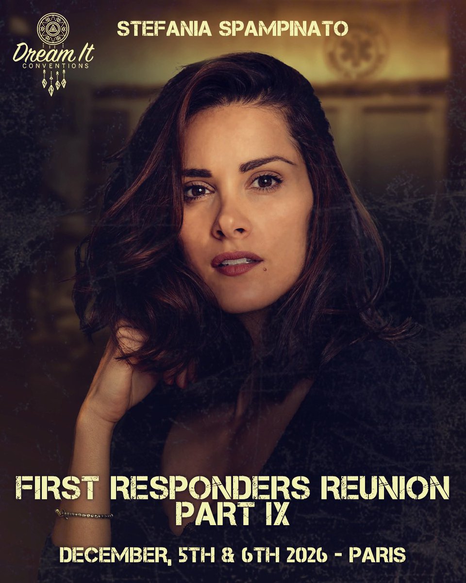 DreamitCon's tweet photo. #FRR9 Nous sommes heureuses d’annoncer que Danielle Savre et Stefania Spampinato seront avec nous à Paris les 5 et 6 décembre 2026, à Paris, pour la First Responders Reunion 9. Les pass seront mis en vente le 1er juillet à 19h. Les extras solos de Danielle et Stefania seront mis en vente le 2 juillet à 19h. Les extras duo Danielle/Stefania seront mis en vente le 3 juillet à 19h. On a hâte de vous retrouver en famille pour notre édition de Noël ❤️‍🔥

We are thrilled to announce that Danielle Savre and Stefania Spampinato will be joining us in Paris on December 5–6, 2026, for the First Responders Reunion 9.
Passes will go on sale on July 1 at 7:00 PM.
Danielle and Stefania solo extras will go on sale on July 2 at 7:00 PM.
Danielle/Stefania duo extras will go on sale on July 3 at 7:00 PM.
We can’t wait to reunite with our #FRR family for our Christmas edition! ❤️‍🔥