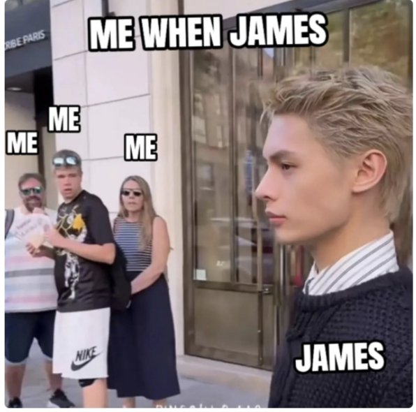 ellaesmartini's tweet photo. the james’s memes we’re getting, this stan attractor typa shi

#JAMES #제임스 https://t.co/eHktk82pkY