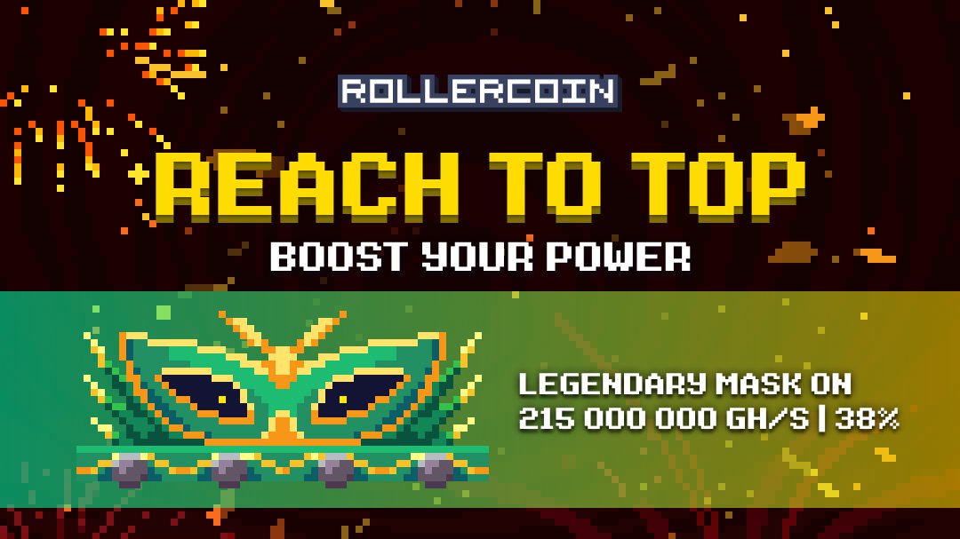 rollercoin_com's tweet photo. 🎭 ROLLERS GET YOUR MASKS READY
The final competition is here to award you

Claim the Legendary Mask on with 215 000 000 Gh/s + 38%
🕵️ Join using the secret code sent to your email

🔥 Don't be shy, check previous competitions and join.
There is still time left!

👉 Unlock Competition: https://t.co/OyI08Efi5I