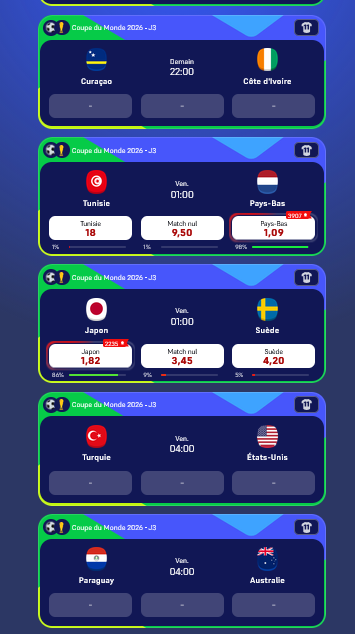 Manager_S9P's tweet photo. Bonjour @WinamaxSport 

Pourriez vous me dire pouruqoi on peut pas parier sur des matchs ? https://t.co/Bg0Joh8WwN
