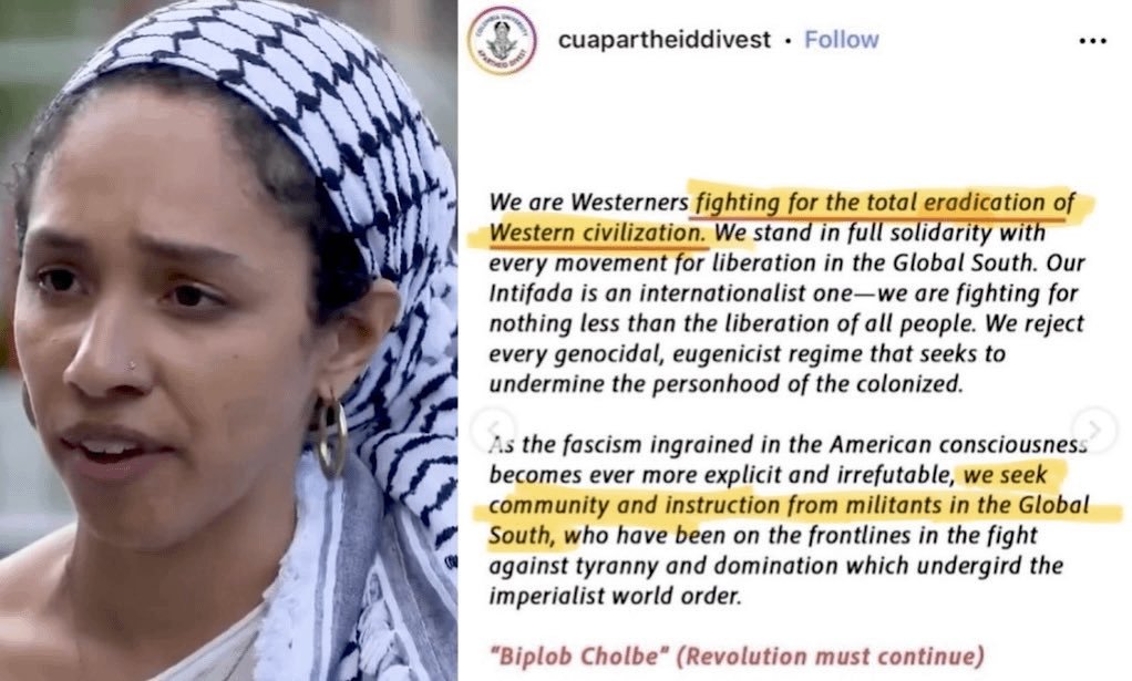 Theo_TJ_Jordan's tweet photo. DNC New York’s 13th Congressional District

How can this be real?!? 😵‍💫🌊

this decolonizing mindset is quite literally the enemy of America. They gloat about it! And this is the Democratic Party now. Absolutely staggering. https://t.co/WxI8okksxb