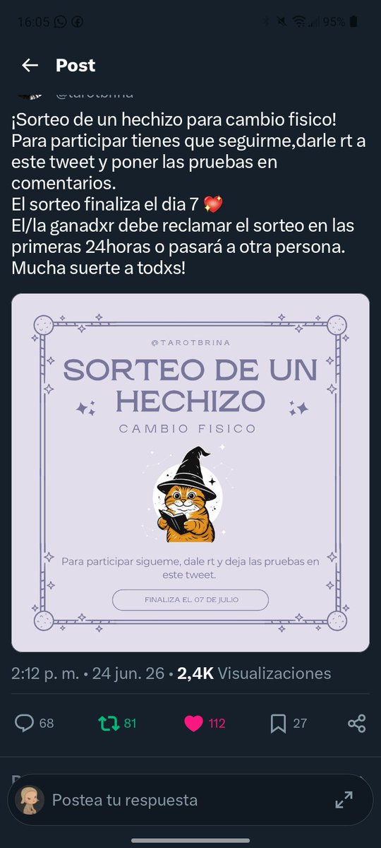 bbeetlebumm's tweet photo. @tarotbrina gracias <3 https://t.co/A3HNSXMgvG