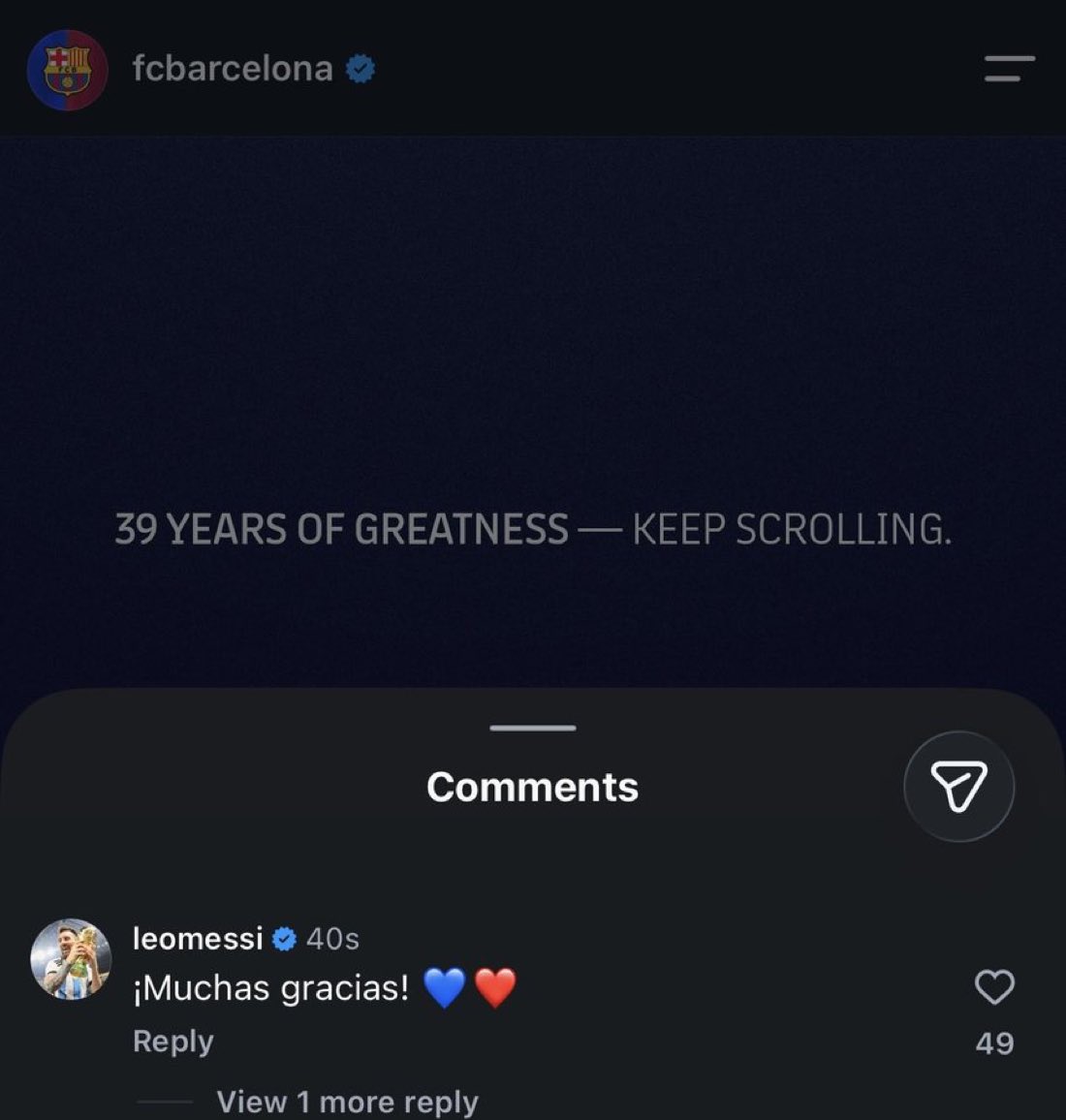 JeffFcb14's tweet photo. Messi no me hagas esto 😭😭 https://t.co/bPJbFLTUTr