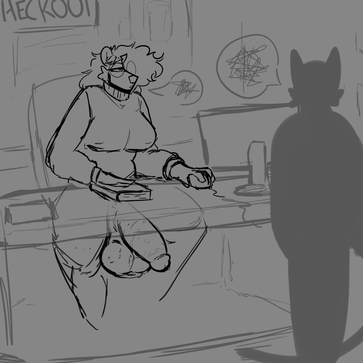 skunkswamp's tweet photo. sometimes the library gets too hot https://t.co/n0bDcOFlAk