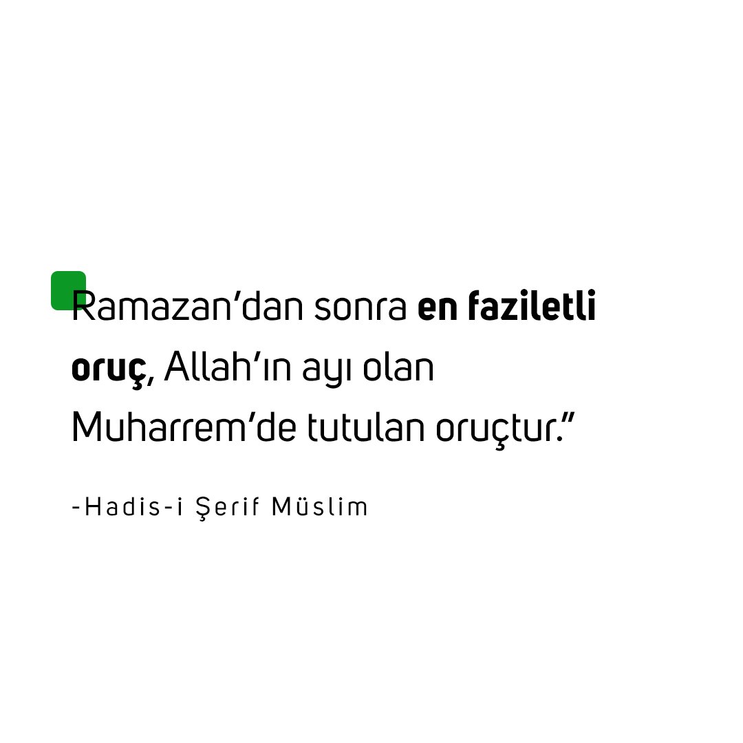 furkanhareketi's tweet photo. 🌙 Muharrem Ayının Fazileti 

"Ramazan'dan sonra en faziletli oruç, Allah'ın ayı olan Muharrem'de tutulan oruçtur." https://t.co/VAwfKAxxJv