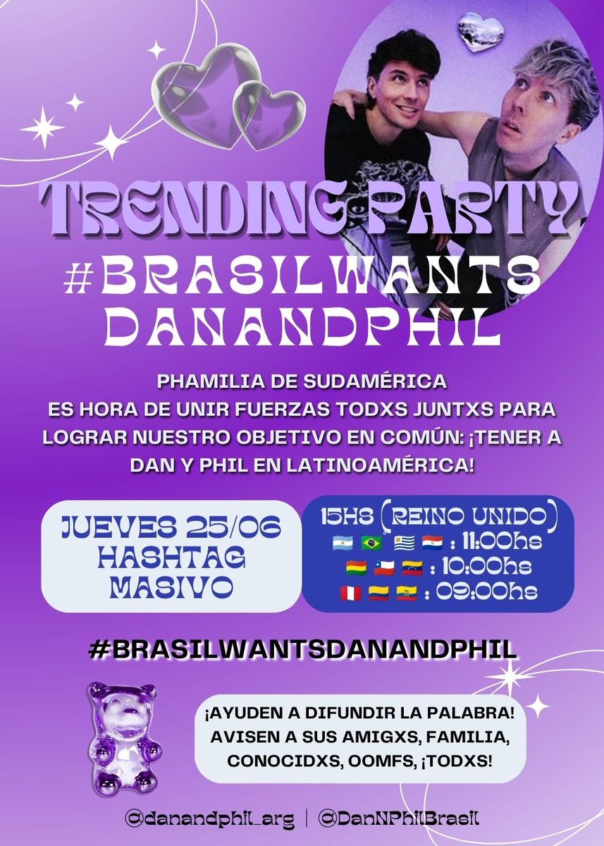 Dan and Phil Argentina 🇦🇷 tweet media
