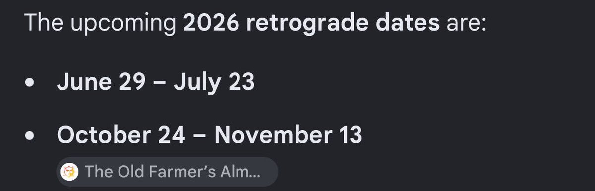 1stpuulse's tweet photo. So y’all can Get a head start on blaming the planets (external) for YOUR problems (internal) 
#retrograde #mercury #external #internal https://t.co/O2is5Pcy23