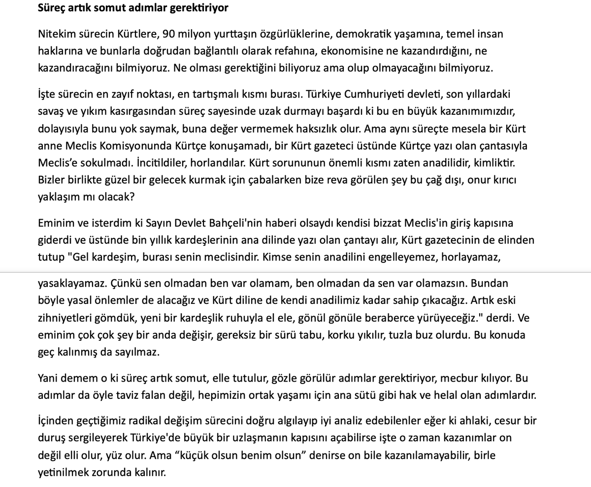QADinstitute's tweet photo. Web sitemize yoğun giriş sonrası yaşanan teknik arıza nedeniyle Sayın Selahattin Demirtaş'ın yazısının görüntüsünü paylaşıyoruz. Yayın linkinin kısa süre içerisinde yeniden aktif olacağını belirtmek isteriz. https://t.co/1p8JT6hcmA
