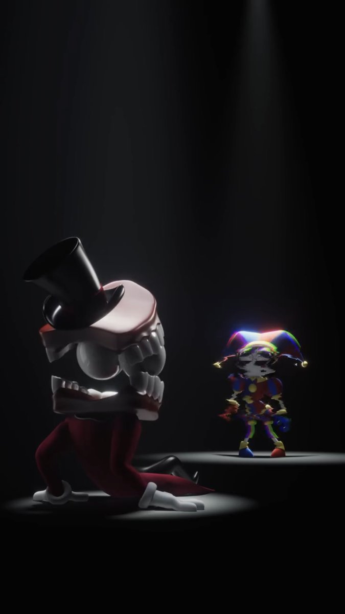 forgetmaenott's tweet photo. you're telling me Glitch just storyboarded, animated, and rendered a Caine and Pomni hurt / comfort fanfic. https://t.co/15iuxuCouM