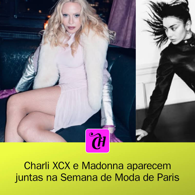 CAPRICHO's tweet photo. 🚨✨ O momento que todos esperavam! Madonna e Charli XCX dançaram juntas na Semana de Moda de Paris! Após rumores de desentendimento, as estrelas mostraram que a amizade está firme! 🎶💃 Qual será a próxima parceria delas? #Madonna #CharliXCX #ModaParis
https://t.co/w5x0nokAXj https://t.co/SGR4XBHfzu
