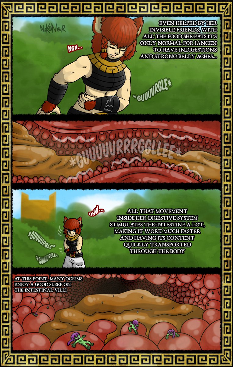 Nikonoir99's tweet photo. CW: DISPOSAL

Yint Chapter 1.5 full mini comic, introducing Ocrims

#sizetwitter #giantess #vore #giantessvore #giantessstomach #insideview #swallowedwhole #swallowedalive #macro #micro #tinypeople #giantessass #giantessdigestion #giantessdisposal #giantessintestine #sizefetish https://t.co/Ofqr4oYA63