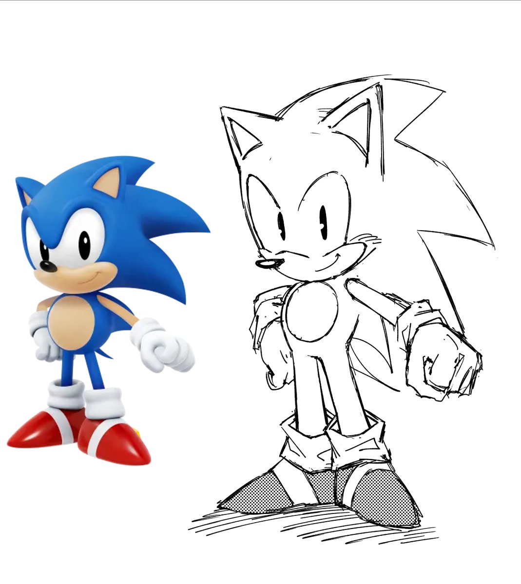 DanielS22R's tweet photo. new crossworlds render was pretty good. figured i'd redraw it. i had fun, drop more to redraw in the replies

174/365 https://t.co/wQOckFZPxX