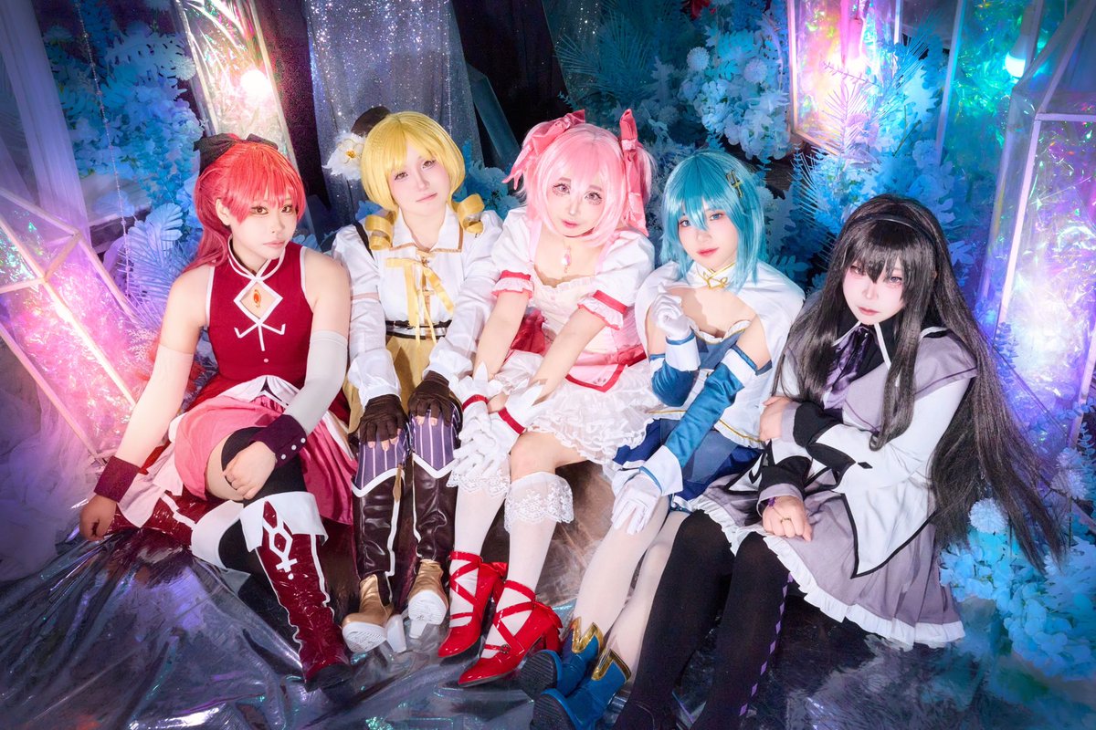 rea_3901's tweet photo. ꣑ৎ Cosplay 
˚˳⊹ ଘ { 魔法少女まどか マギカ } ଓ ˖˚⊹

.
.

⟢ ˚.  願いから生まれるのが魔法少女なら   ⊹   ❜ .ᐟ

.
.

#cosplay #cos #魔法少女まどかマギカ
#鹿目まどか #ともえマミ #暁美ほむら #美樹さやか #佐倉杏子 https://t.co/zb26irxA00