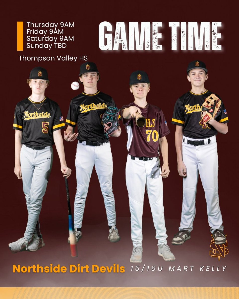 NSdirtdevils's tweet photo. Dirt Devils are local this weekend! Come out and support them as they will be playing at Thompson Valley High School and Rocky Mountain High School! https://t.co/Qr41WTgL97