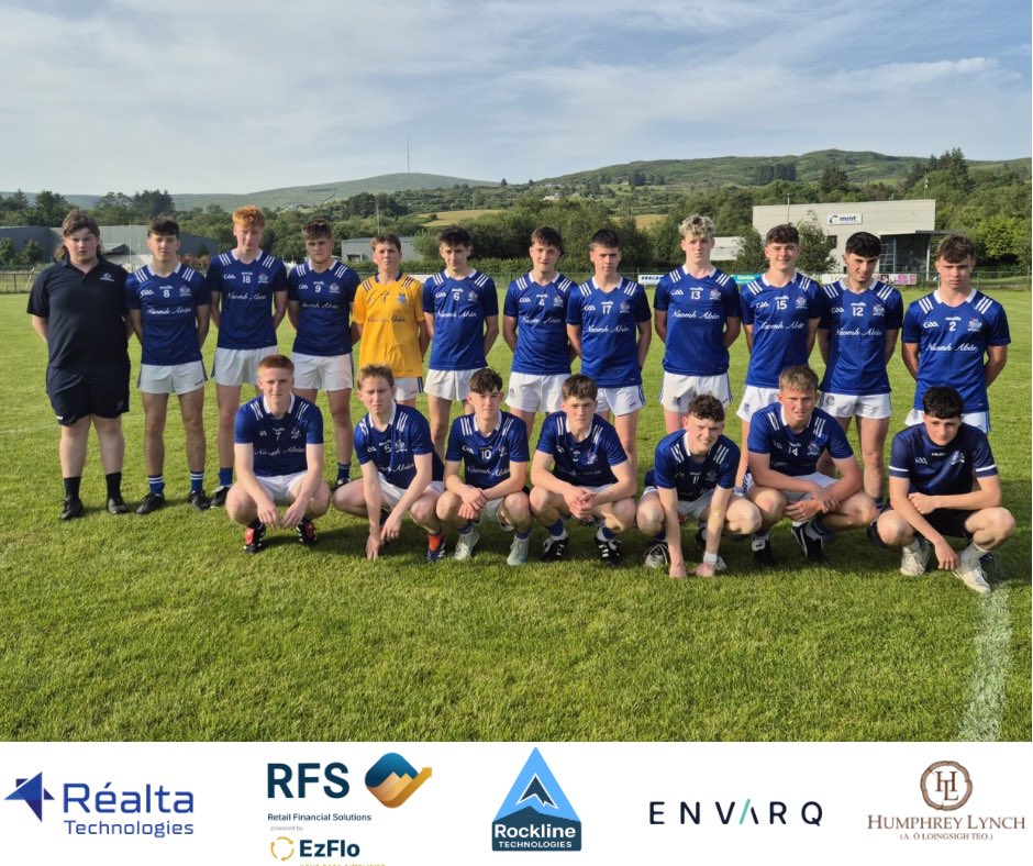 NaomhAbanGAA's tweet photo. 🚨Fé18 Cluiche Leath Cheannais Sraith Rebel Óg Thiar - Roinn 1 @RebelOg_ 

🔵⚪️ Naomh Abán 2:18(24)
⚪️🔵 Gleann Bearcháin 2:15(21)

Bua iontach ag buachaillí Naomh Abán anocht agus ar aghaidh leo go dti Cluiche Ceannais na Sraithe 👏

Naomh Abán Abú!! 

#Réalta #RFS #Rockline #Envarq #AOLoingsigh