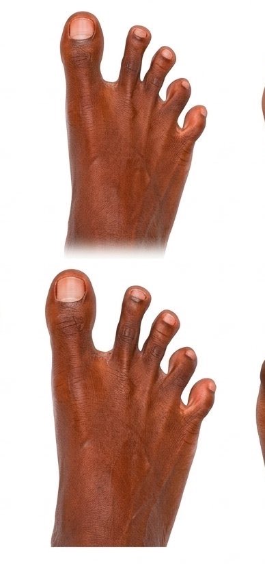 gaptaxii's tweet photo. I remember writing a thread about things elders look at when their son wants to marry. This right here is one of them,people with this type of feet walk in a weird way 🌚can't explain it. But it is believed that they destroy wealth 🌚🌚you marry her,next thing you cattle's are dying and everything is just going south.
Ano ha ya shinuna omaliko 😭because ominwe odha halakana.