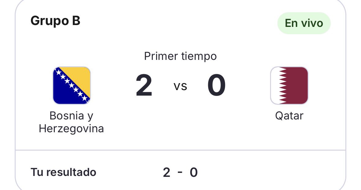 frid_17's tweet photo. Bueno ya no metas gol Bosnia ok? #mundialdefútbol2026 https://t.co/mNBmkqsL3J